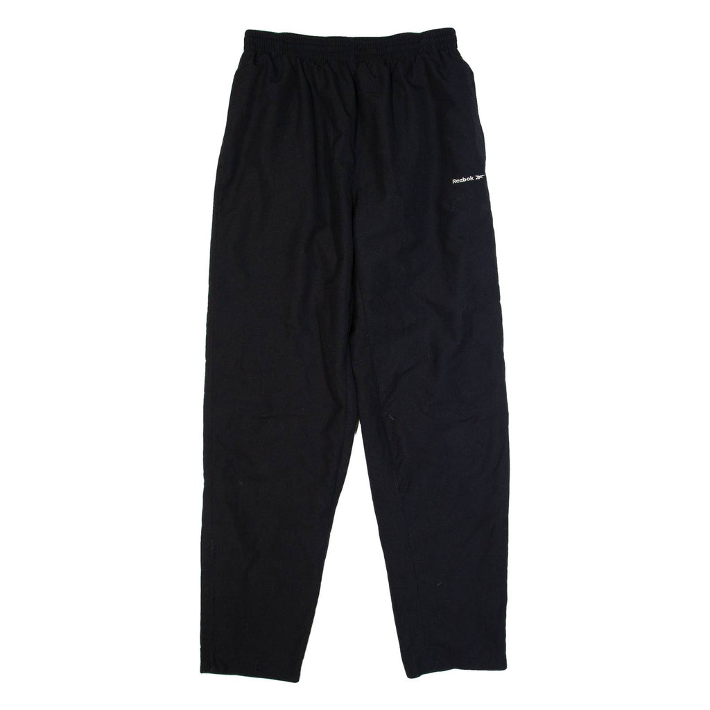 REEBOK Mens Track Pants Black Tapered M W29 L30