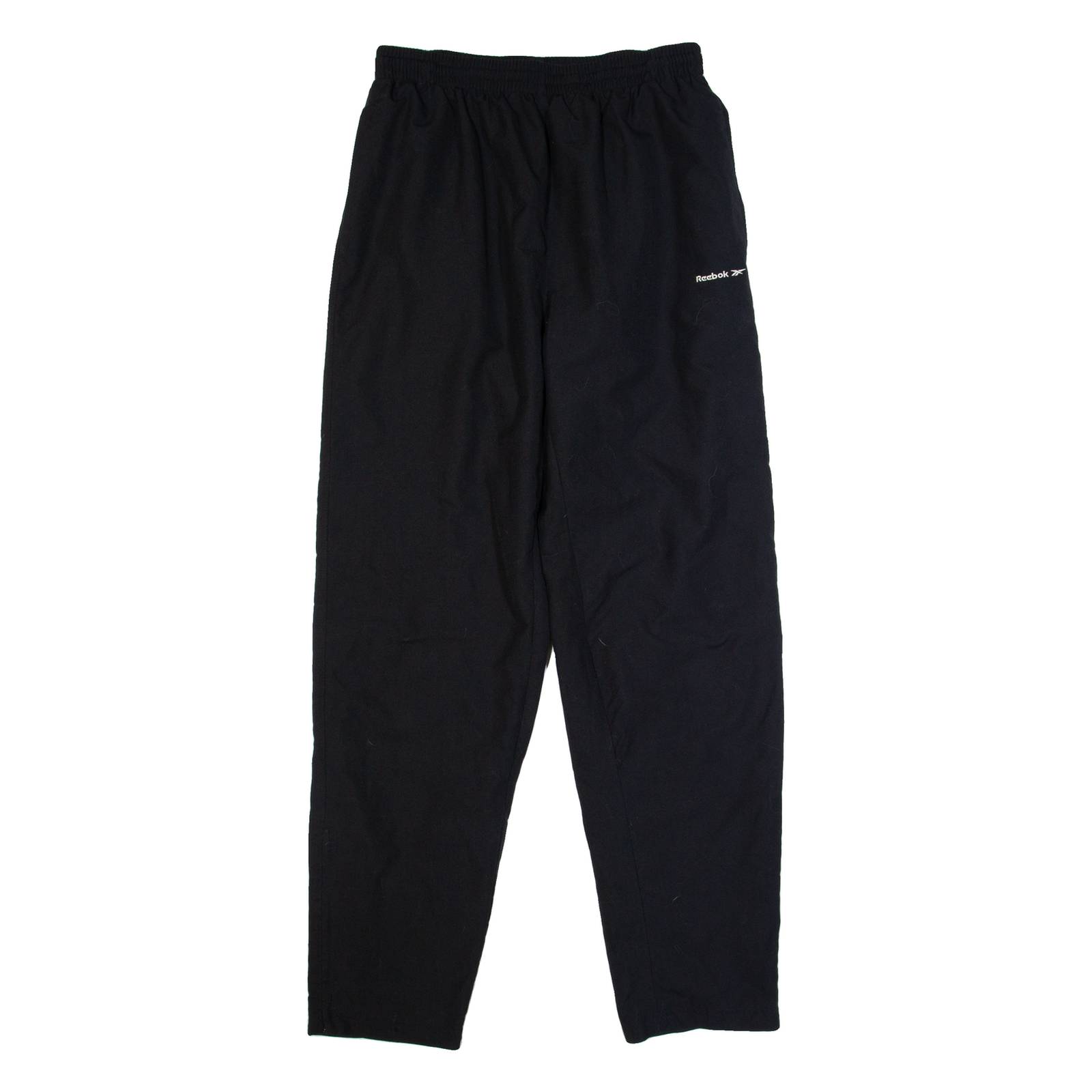REEBOK Mens Track Pants Black Tapered M W29 L30