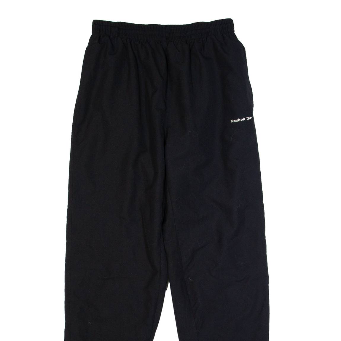 REEBOK Mens Track Pants Black Tapered M W29 L30