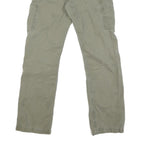 CARHARTT Mens Regular Fit Beige Denim Jeans W32 L31 Durable Zip Closure