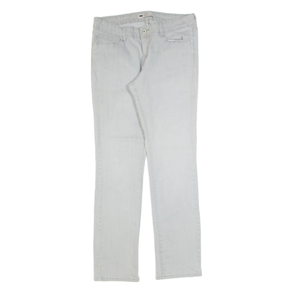 LEVI'S Demi Curve Womens Trousers Grey Slim Skinny W31 L30