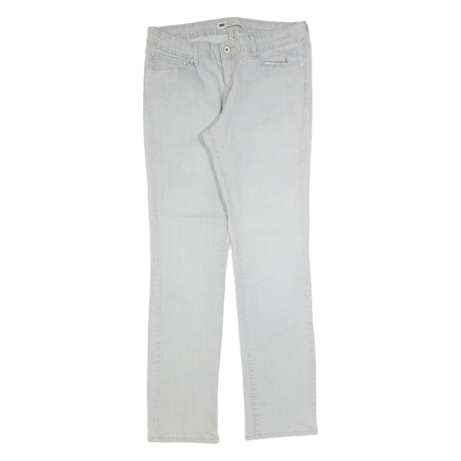LEVI'S Demi Curve Womens Trousers Grey Slim Skinny W31 L30