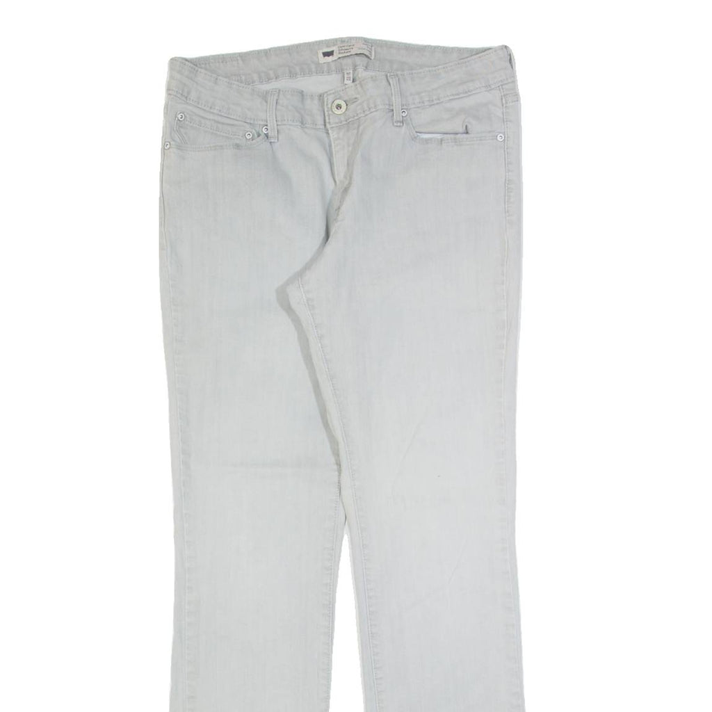 LEVI'S Demi Curve Womens Trousers Grey Slim Skinny W31 L30