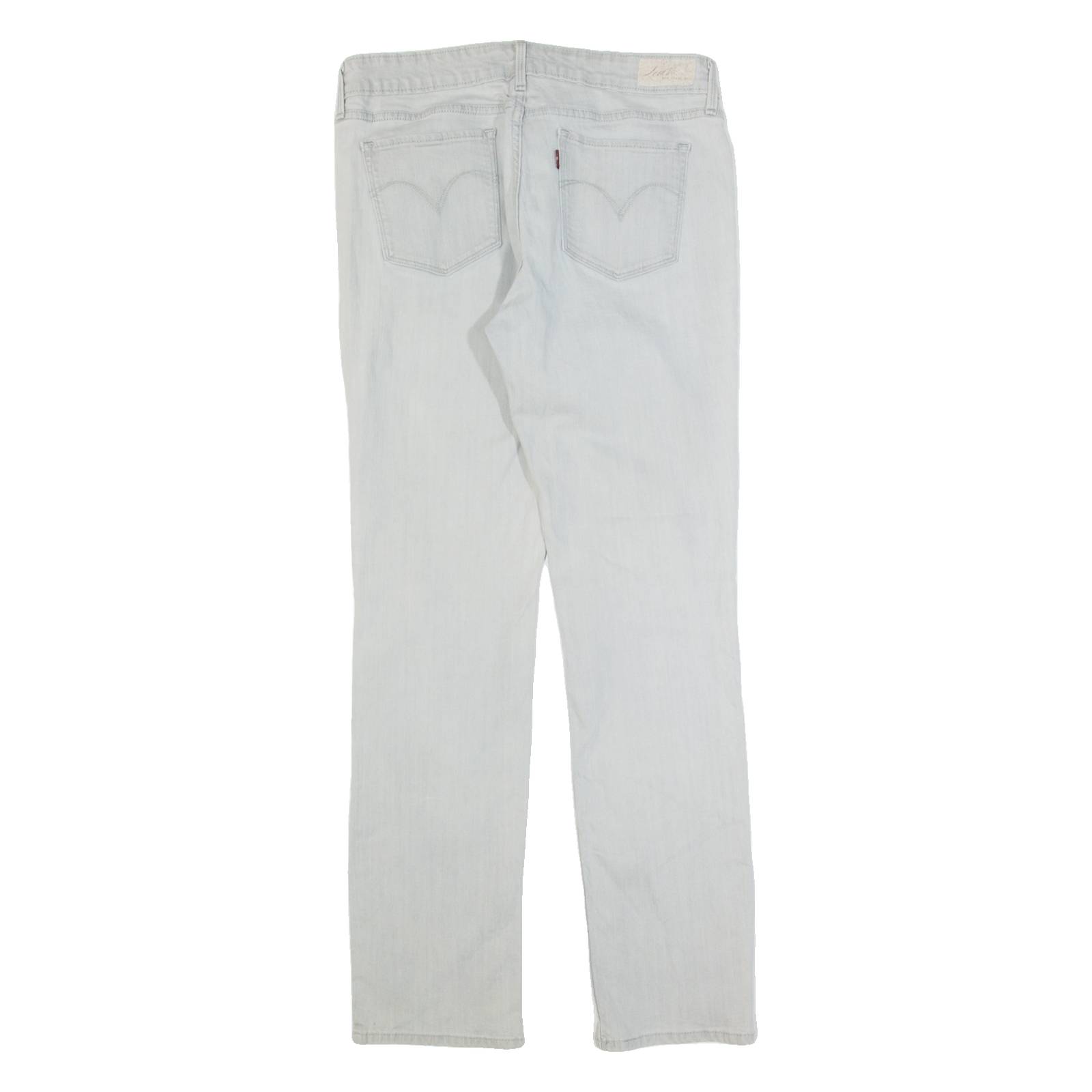 LEVI'S Demi Curve Womens Trousers Grey Slim Skinny W31 L30
