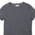 TOMMY JEANS Womens T-Shirt Grey XS