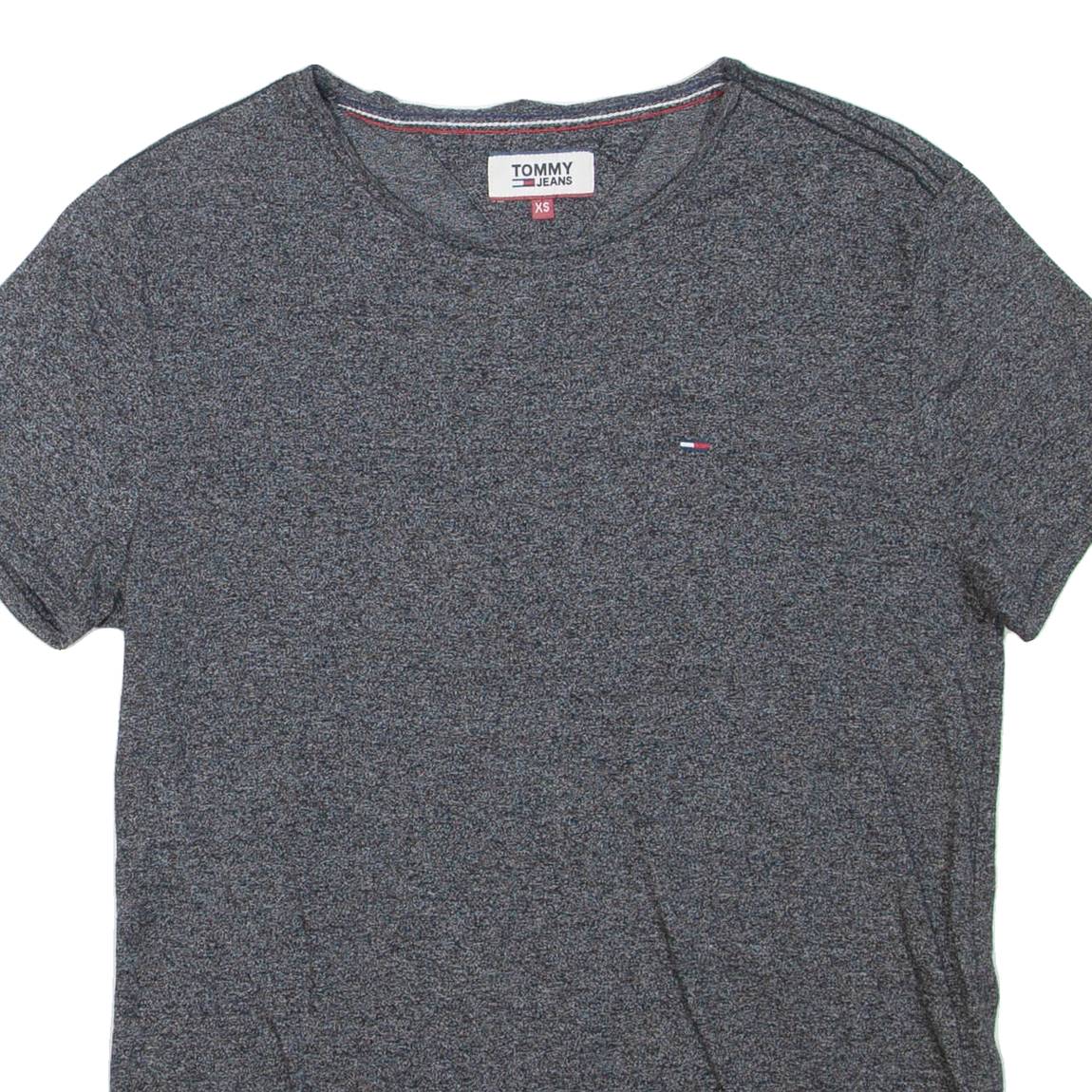TOMMY JEANS Womens T-Shirt Grey XS