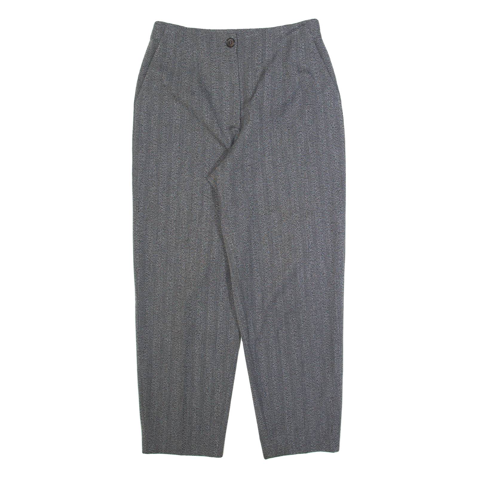 WHISTLES Womens Trousers Grey Regular Tapered W28 L27