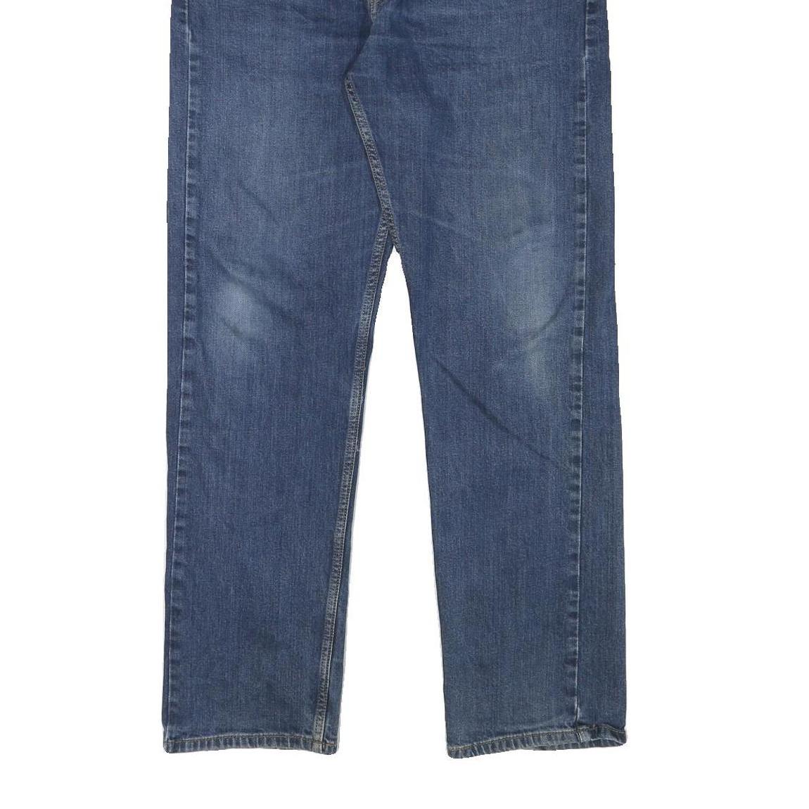 LEVI'S Mens Regular Fit Blue Denim Jeans W34 L32 Classic Cotton Blend Zip