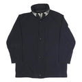 PIERRE CARDIN Mens Navy Blue Classic Jacket XL Polyester Blend Zip Plain