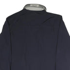 PIERRE CARDIN Mens Navy Blue Classic Jacket XL Polyester Blend Zip Plain