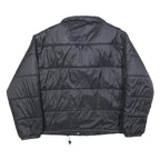 FILA Womens Black Jacket L Polyester Blend Quilted Puffer Zip Closure Casual