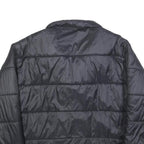 FILA Womens Black Jacket L Polyester Blend Quilted Puffer Zip Closure Casual