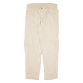 KICKERS Cargo Womens Trousers Beige Regular Tapered W30 L28