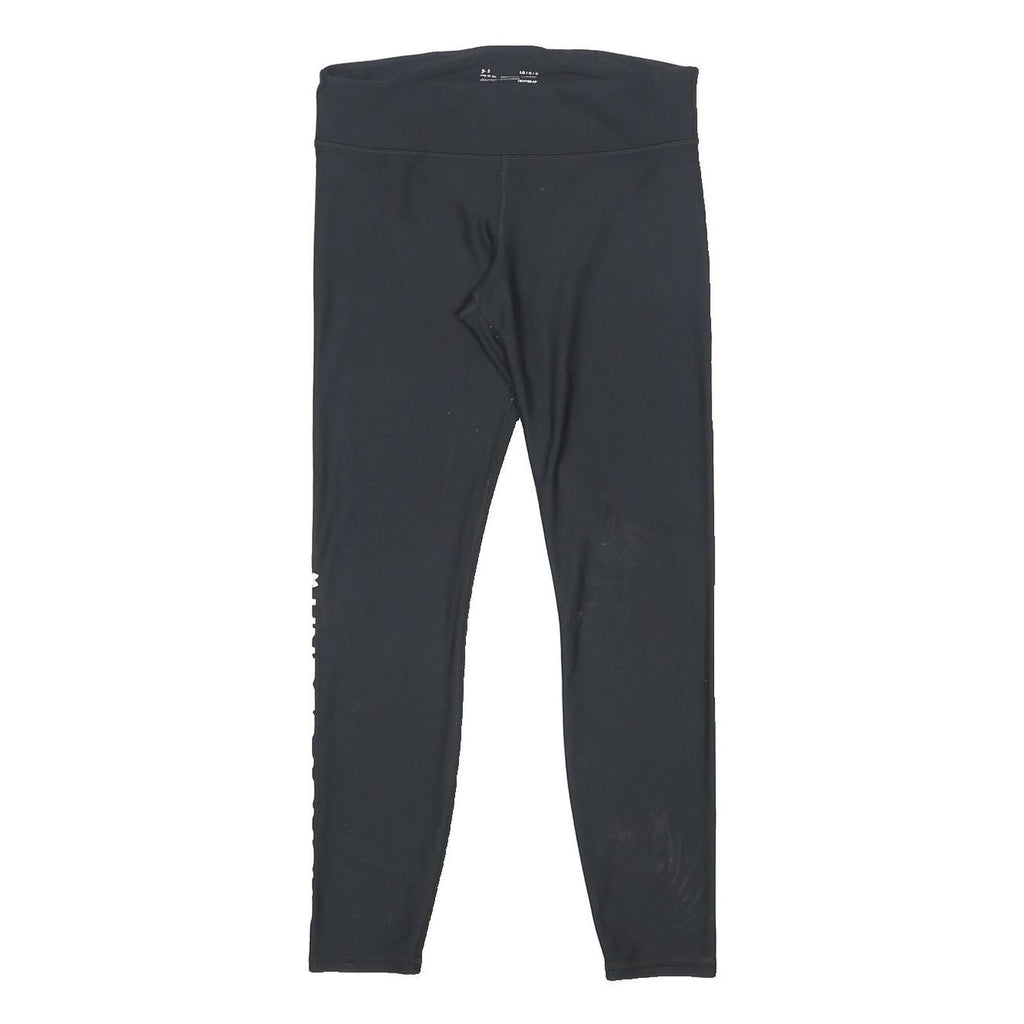 UNDER ARMOUR Womens Joggers Black L W28 L26 Regular Slim Fitness Gym
