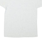 BVD Mens White Plain T-Shirt L Short Sleeve Crew Neck Cotton Blend
