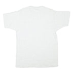 BVD Mens White Plain T-Shirt L Short Sleeve Crew Neck Cotton Blend