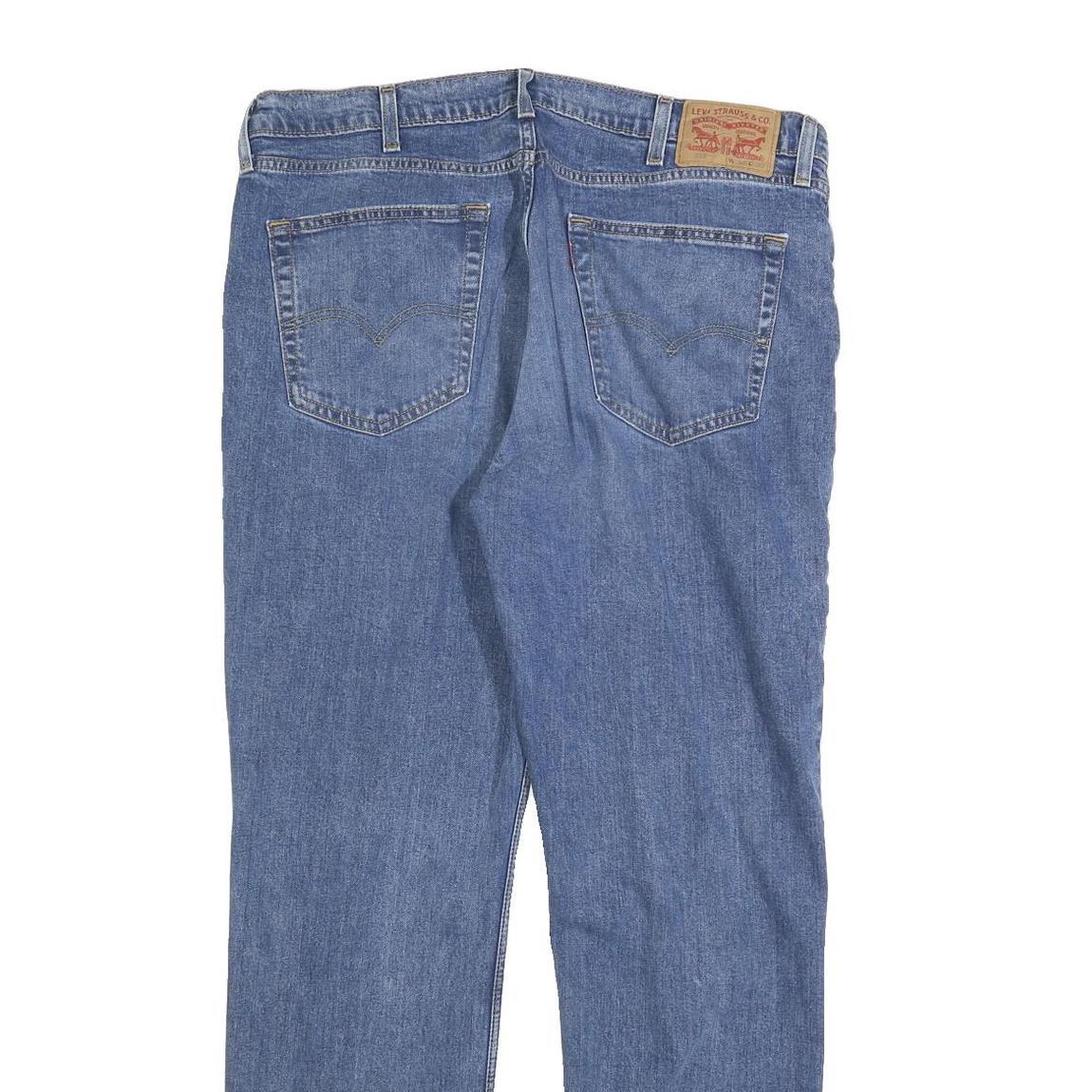 LEVI'S 514 Classic Mens Jeans Blue Classic Straight Denim Medium W38 L32