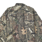 RED HEAD Mens Brown & Green Camouflage Shirt XL Polyester Blend Outdoor Hunting