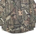 RED HEAD Mens Brown & Green Camouflage Shirt XL Polyester Blend Outdoor Hunting