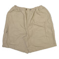 Mens Cargo Shorts Beige Relaxed M W30