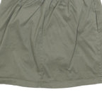 REITMANS Womens Green Cotton Blend Wrap Skirt Short Button Detail Size M