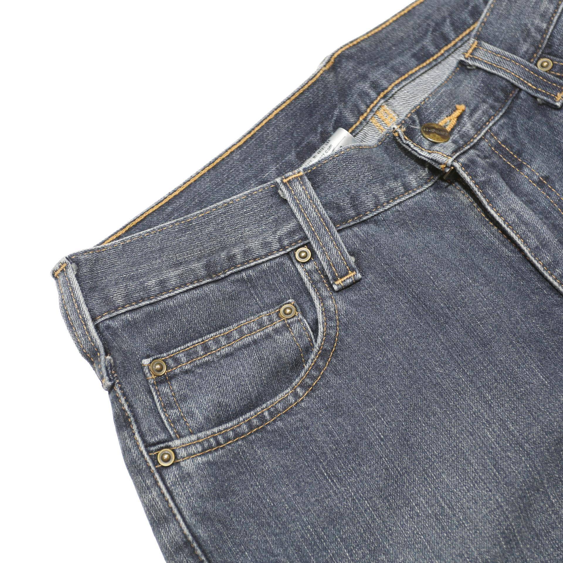 CARHARTT Mens Jeans Blue Relaxed Straight Denim Medium W31 L28 Workwear