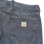 CARHARTT Mens Jeans Blue Relaxed Straight Denim Medium W31 L28 Workwear