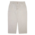 CARHARTT Carpenter Mens Trousers Grey Relaxed Straight W40 L30