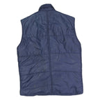 MCGREGOR Mens Navy Blue Polyester Blend Quilted Jacket M Zip Pockets