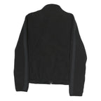 TOMMY HILFIGER Mens Black Zip Jacket L Polyester Plain Casual Lightweight