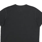 ADIDAS Mens Black V-Neck T-Shirt XL Polyester Athletic Casual Sportswear