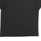 ADIDAS Mens Black V-Neck T-Shirt XL Polyester Athletic Casual Sportswear