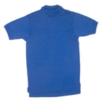 JERZEES Mens Polo Shirt Blue S