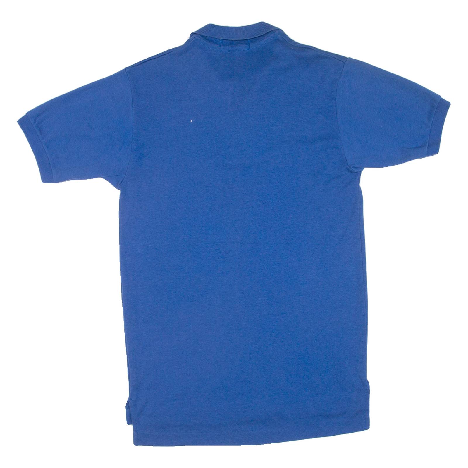 JERZEES Mens Polo Shirt Blue S