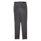 LEVI'S 721 BIG E High Rise Womens Jeans Black Slim Skinny W26 L30