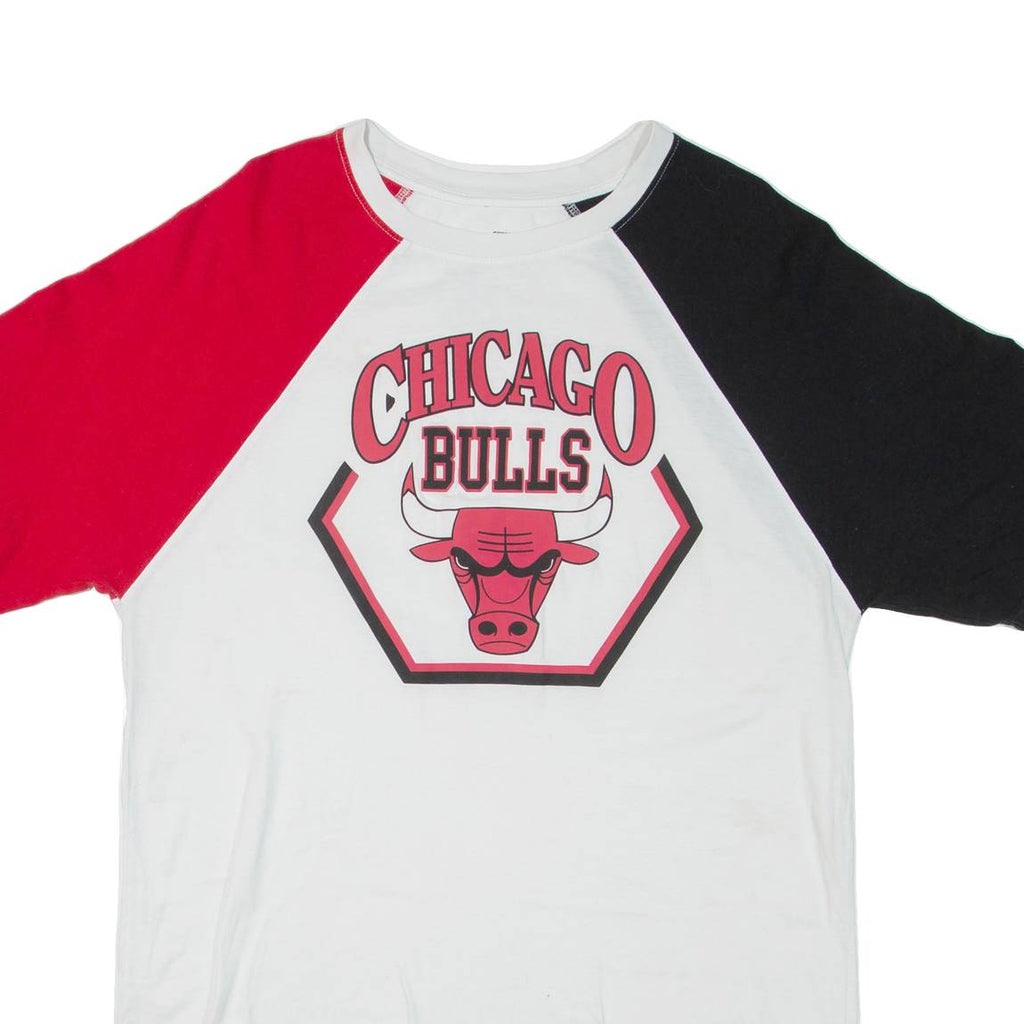 NBA Chicago Bulls Mens T-Shirt White USA XS