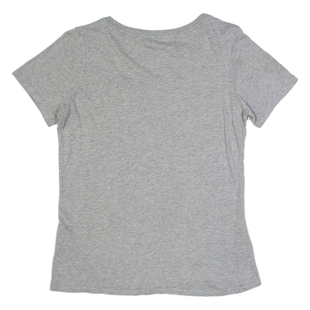 NIKE Just Do It Womens T-Shirt Grey S