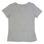 NIKE Just Do It Womens T-Shirt Grey S