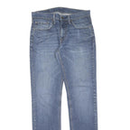 LEVI'S 511 SLIM Mens Jeans Blue Slim Skinny Denim Medium W31 L34 Zip