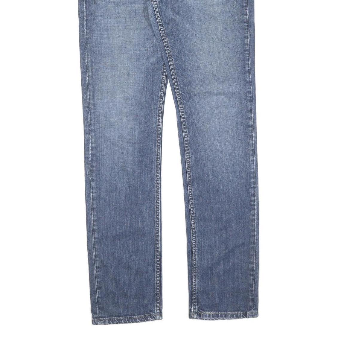 LEVI'S 511 SLIM Mens Jeans Blue Slim Skinny Denim Medium W31 L34 Zip