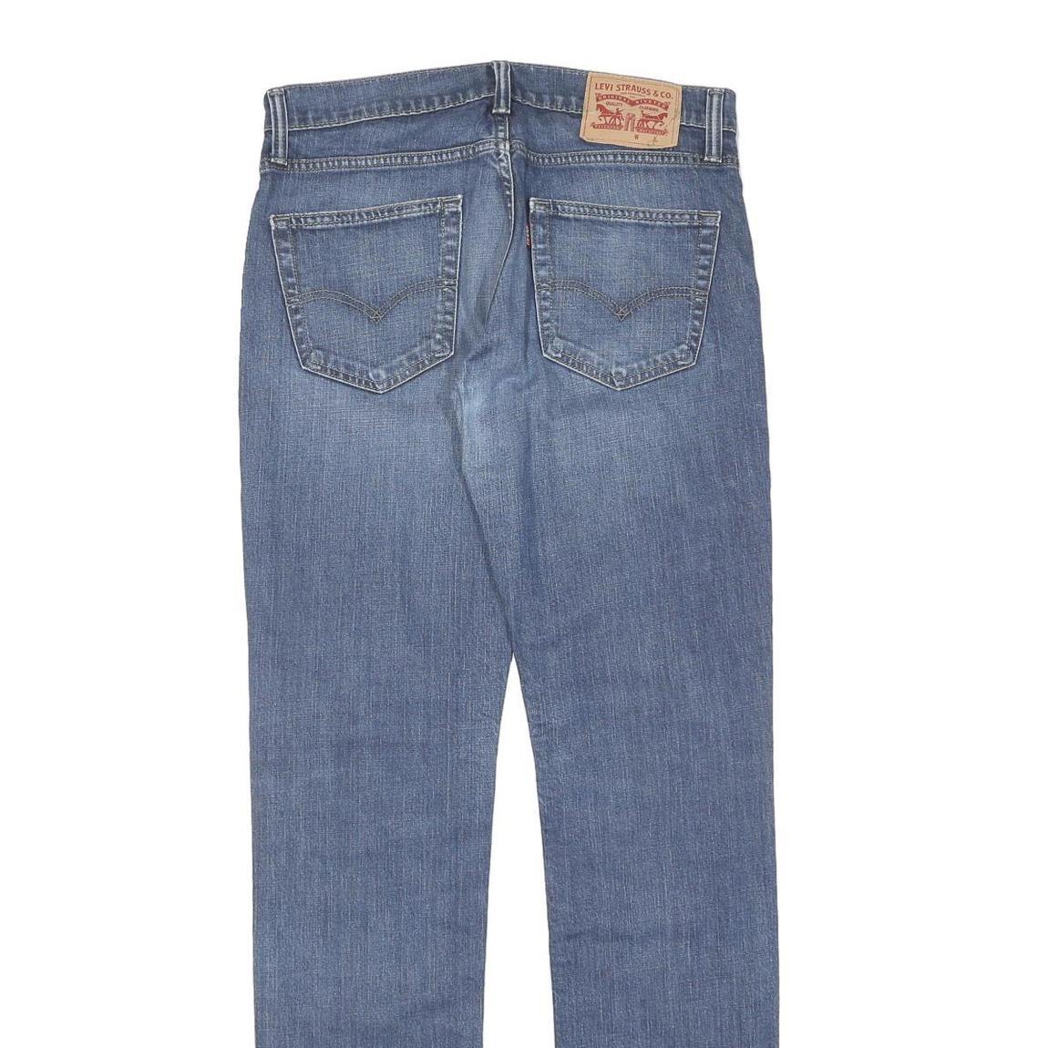 LEVI'S 511 SLIM Mens Jeans Blue Slim Skinny Denim Medium W31 L34 Zip