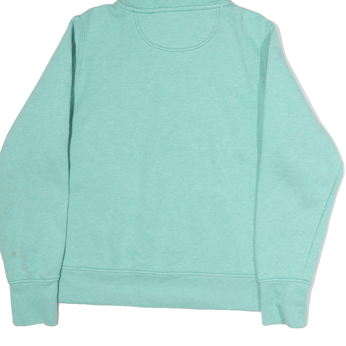 CARHARTT Womens Blue Pullover Hoodie XL Cotton ¼ Zip Casual Sweatshirt