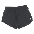 NIKE Womens Shorts Black Casual Polyester Blend M W28 Sports Running Gym