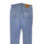 LEVI'S Mens Slim Blue Denim Jeans Zip W31 L29 Classic Fit Pockets
