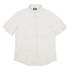 BOGNER Womens Shirt White Striped L
