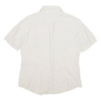 BOGNER Womens Shirt White Striped L