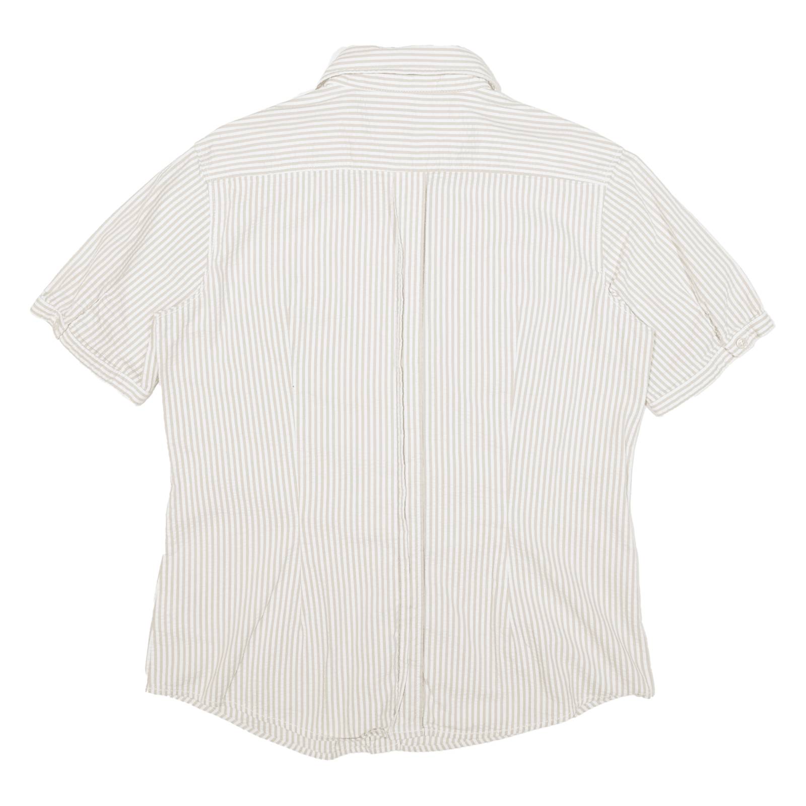 BOGNER Womens Shirt White Striped L
