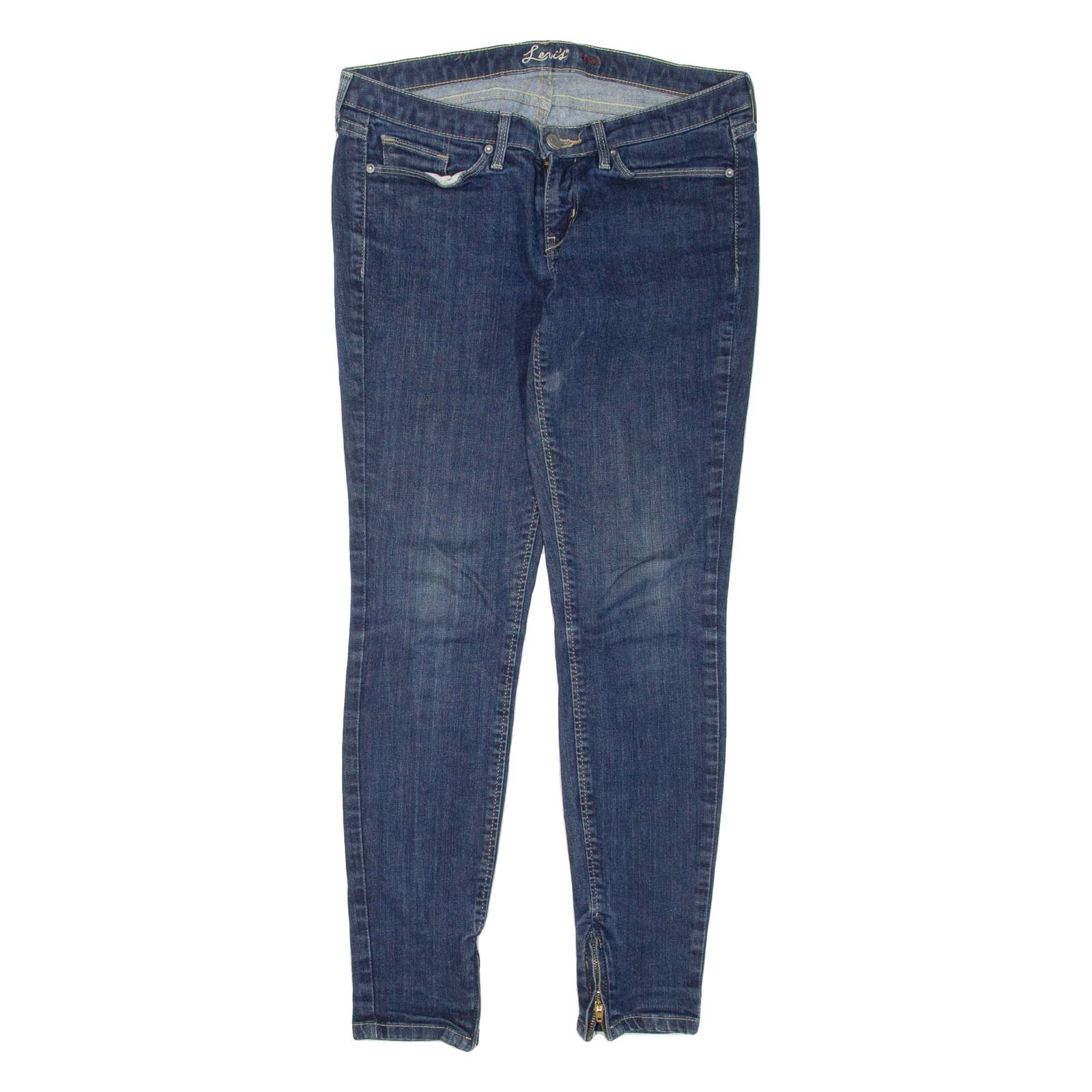 LEVI'S Womens Jeans Blue Regular Skinny W28 L28