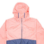COLUMBIA Womens Rain Jacket Pink Hooded XL