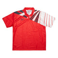 REEBOK Mens Jersey Red Collared XL